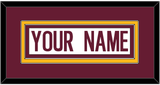 Washington Nameplate - Road White (2020-2021) - Double Mat 2