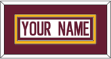Washington Nameplate - Road White (2020-2021) - Double Mat 2