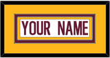 Washington Nameplate - Road White (2020-2021) - Double Mat 4