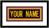 Washington Nameplate - Alternate Black - Triple Mat 1