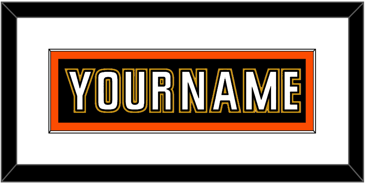 Anaheim Nameplate - Home Black (2006-2014) - Essential Tier 2