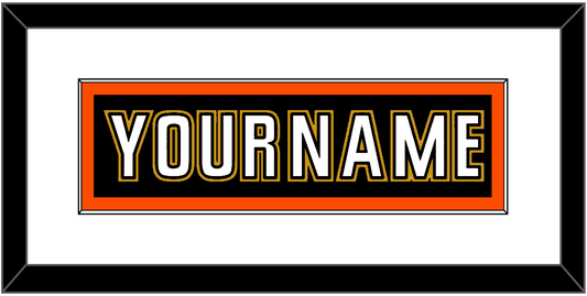 Anaheim Nameplate - Home Black (2006-2014) - Essential Tier 2
