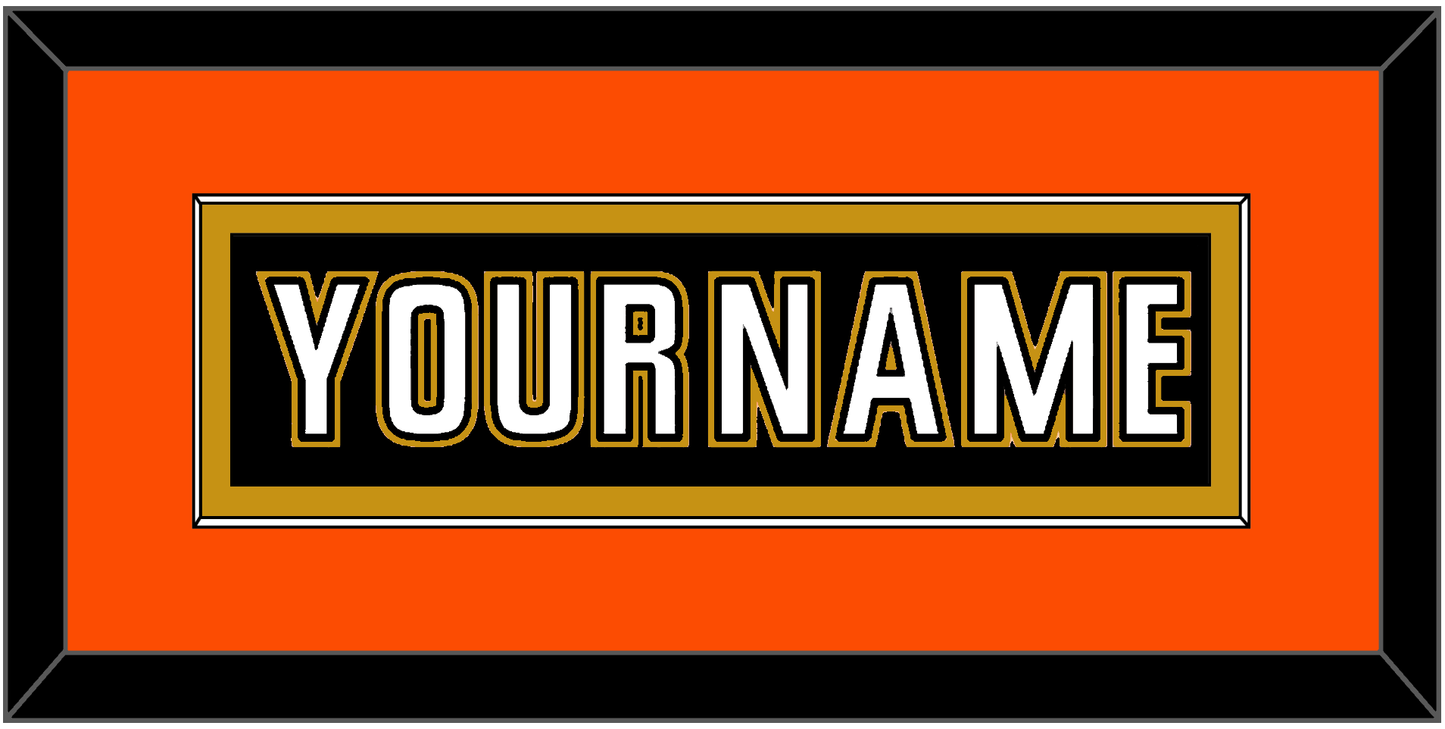 Anaheim Nameplate - Home Black (2006-2014) - Essential Tier 5