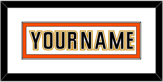 Anaheim Nameplate - Road White (2006-2014) - Essential Tier 2