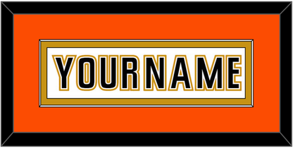 Anaheim Nameplate - Road White (2006-2014) - Essential Tier 5