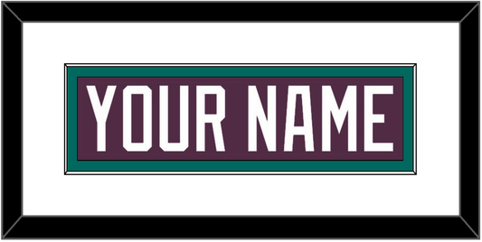 Anaheim Nameplate - Road Purple (1993-2006) - Essential Tier 1