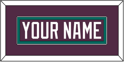 Anaheim Nameplate - Road Purple (1993-2006) - Essential Tier 2