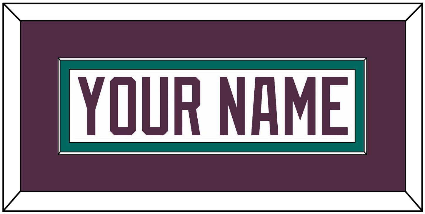 Anaheim Nameplate - Home White (1993-2006) - Essential Tier 2