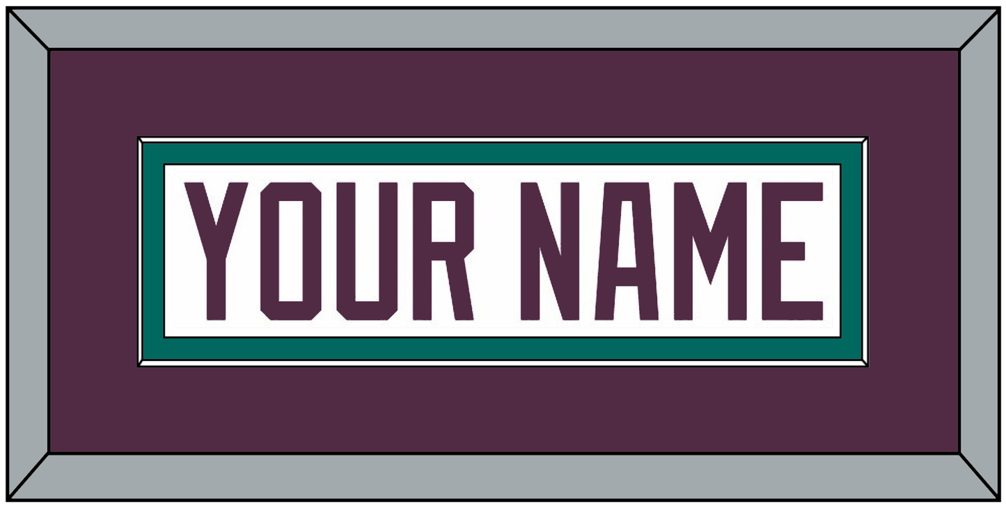 Anaheim Nameplate - Home White (1993-2006) - Essential Tier 2