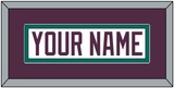 Anaheim Nameplate - Home White (1993-2006) - Single Mat 2