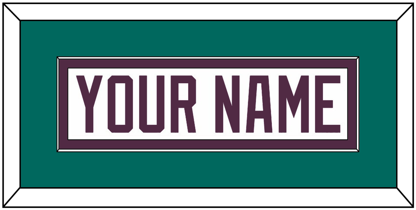 Anaheim Nameplate - Home White (1993-2006) - Essential Tier 3