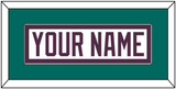 Anaheim Nameplate - Home White (1993-2006) - Single Mat 3
