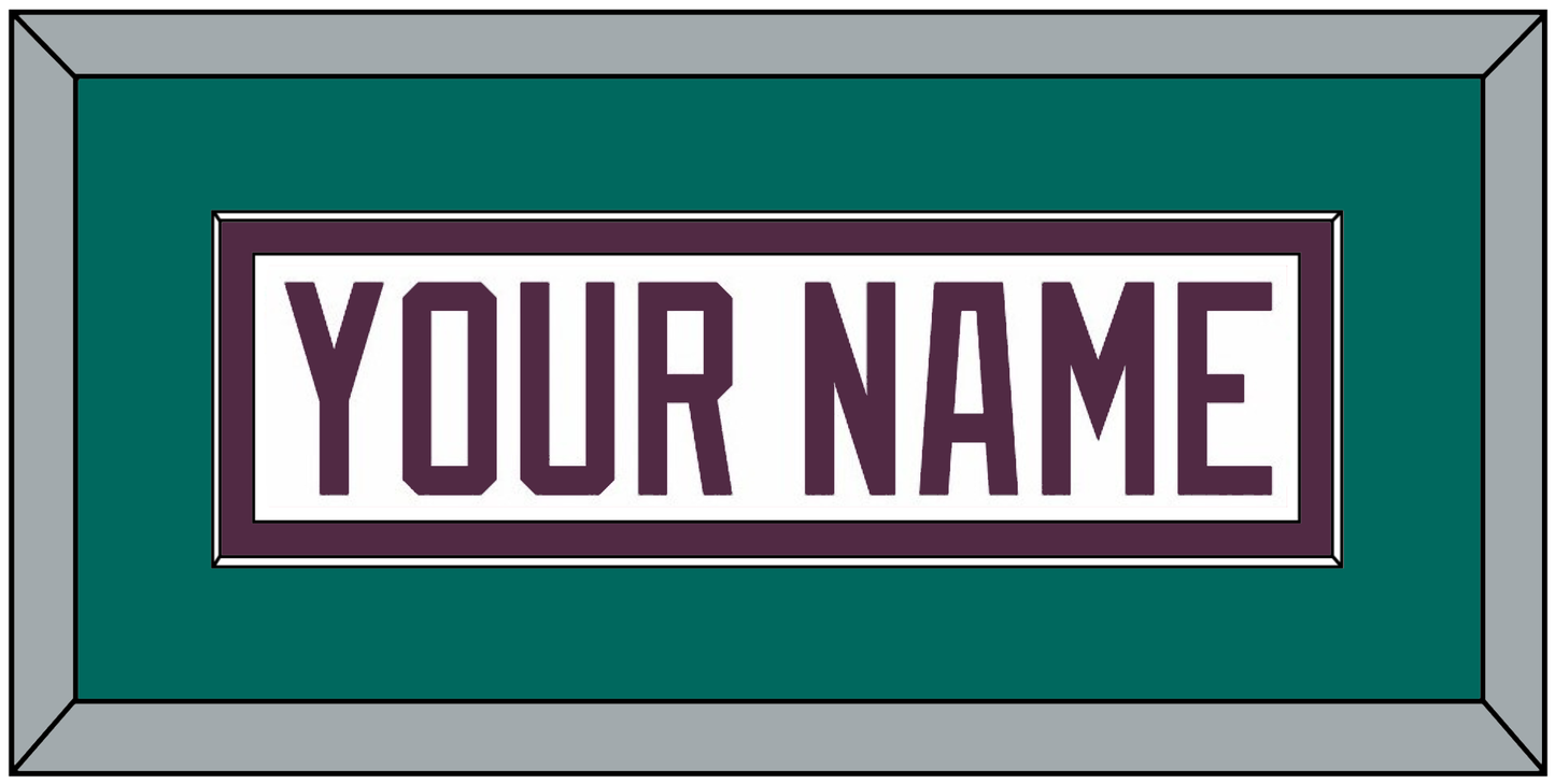 Anaheim Nameplate - Home White (1993-2006) - Essential Tier 3