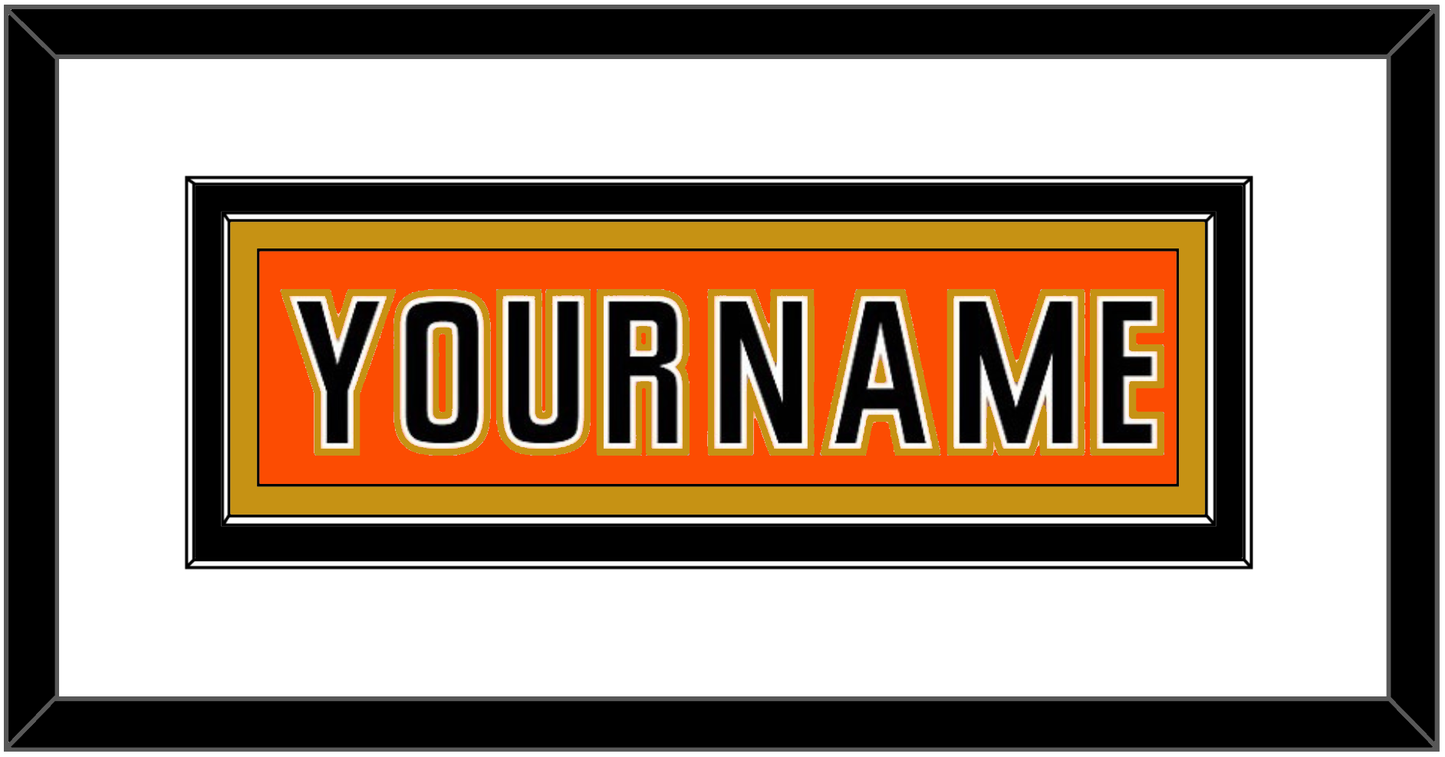 Anaheim Nameplate - 2014 Stadium Series Orange - Signature Tier 1