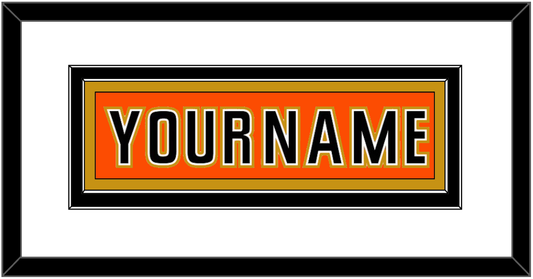 Anaheim Nameplate - 2014 Stadium Series Orange - Signature Tier 1