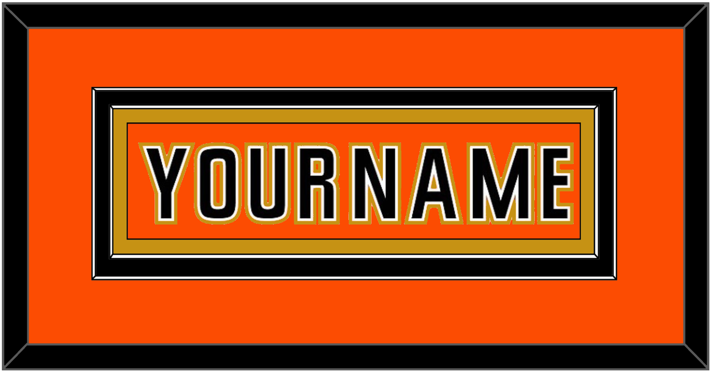 Anaheim Nameplate - 2014 Stadium Series Orange - Signature Tier 2