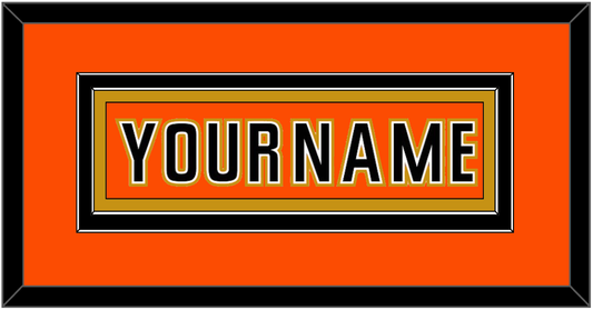 Anaheim Nameplate - 2014 Stadium Series Orange - Signature Tier 2