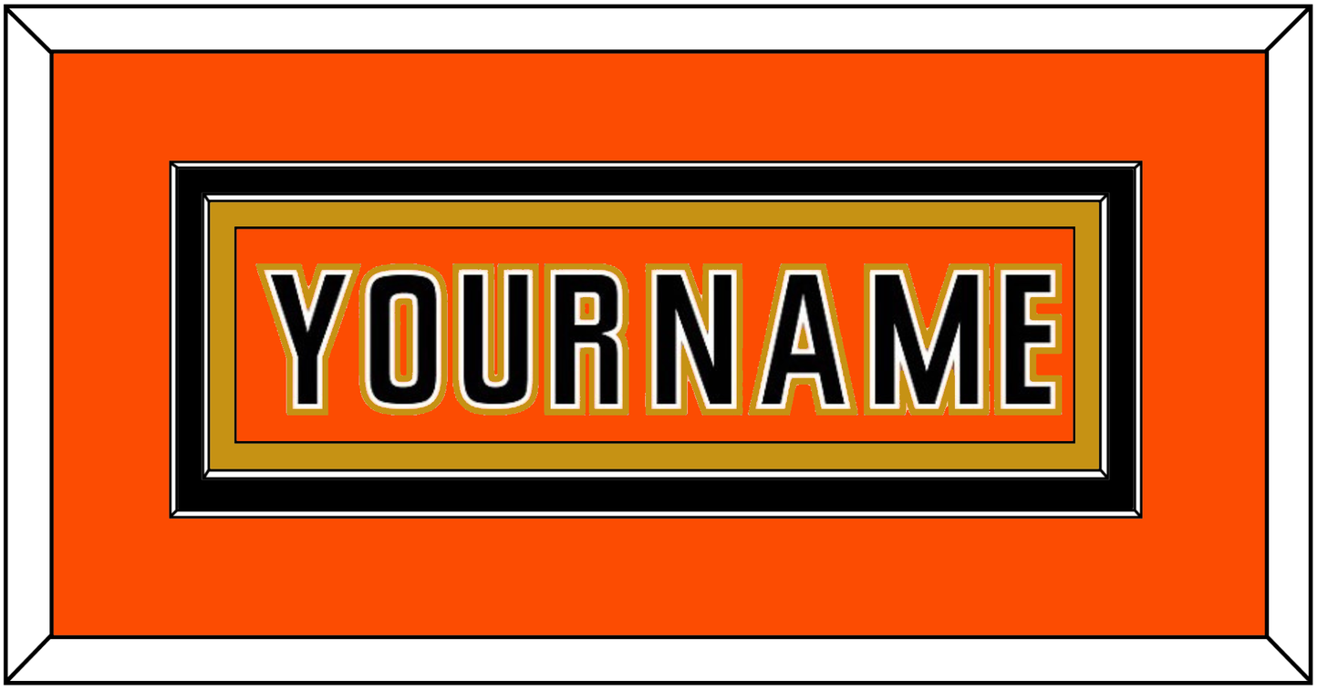 Anaheim Nameplate - 2014 Stadium Series Orange - Signature Tier 2