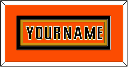Anaheim Nameplate - 2014 Stadium Series Orange - Signature Tier 2