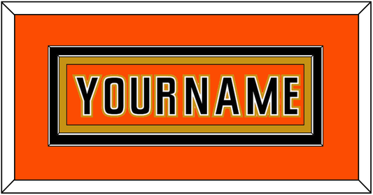 Anaheim Nameplate - 2014 Stadium Series Orange - Signature Tier 2