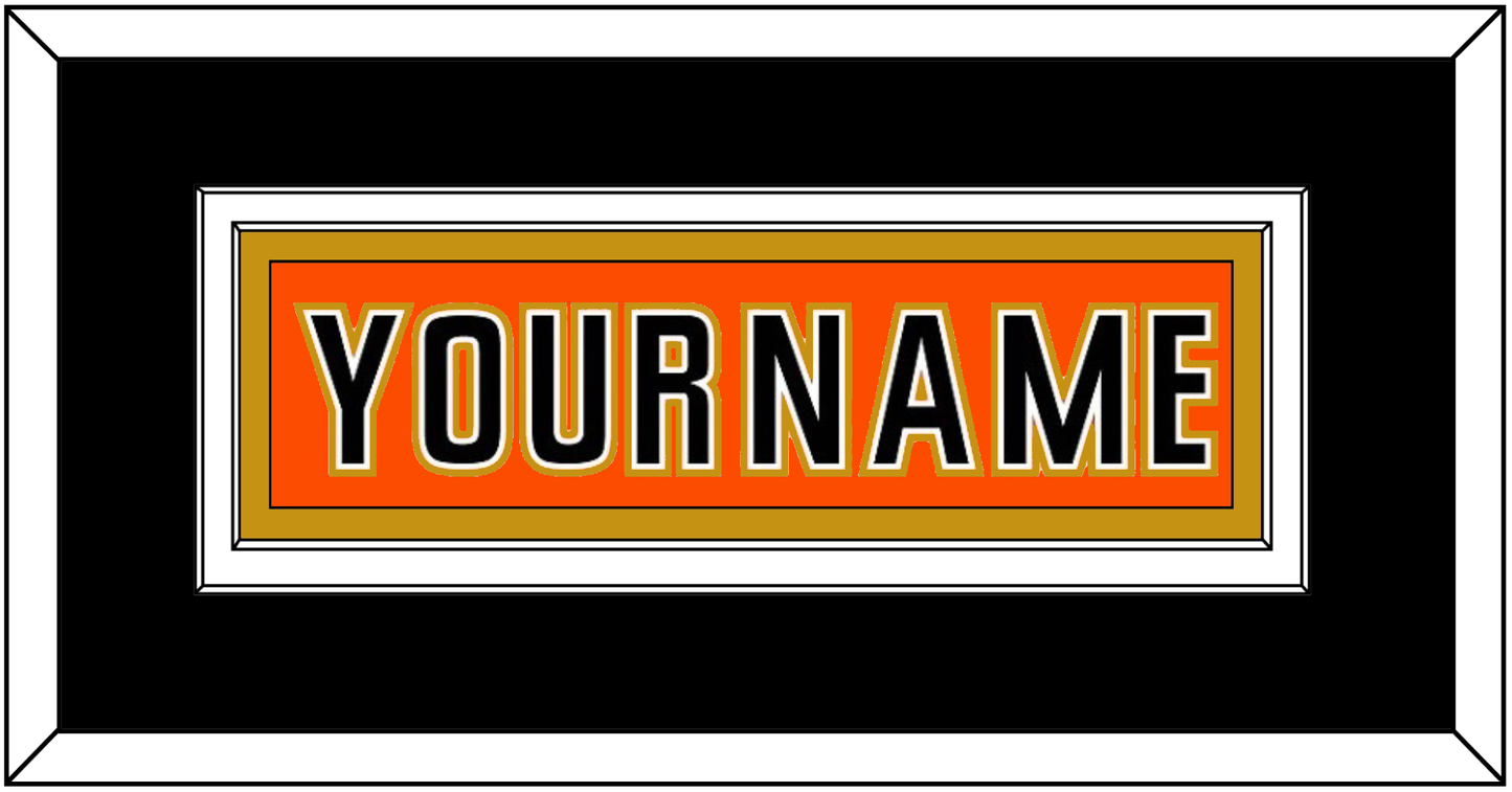 Anaheim Nameplate - 2014 Stadium Series Orange - Signature Tier 3
