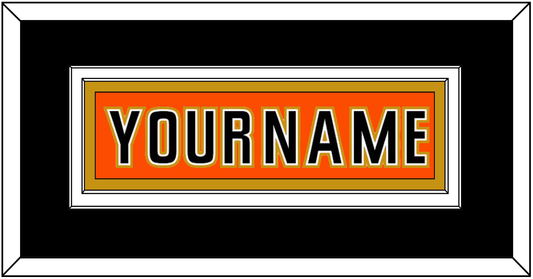 Anaheim Nameplate - 2014 Stadium Series Orange - Signature Tier 3