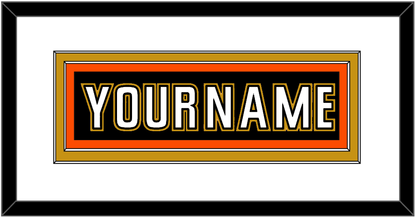 Anaheim Nameplate - Home Black (2006-2014) - Signature Tier 1
