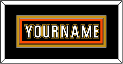 Anaheim Nameplate - Home Black (2006-2014) - Signature Tier 2