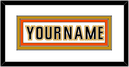 Anaheim Nameplate - Road White (2006-2014) - Signature Tier 1