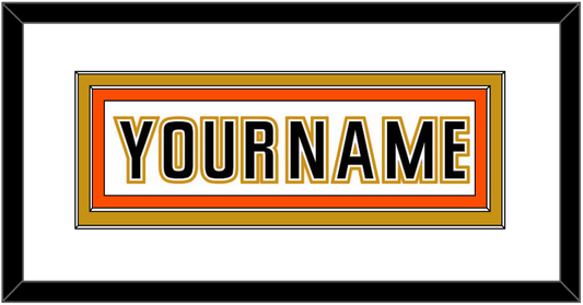 Anaheim Nameplate - Road White (2006-2014) - Signature Tier 1