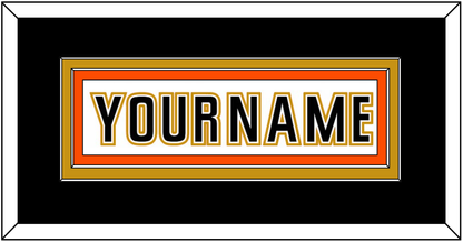 Anaheim Nameplate - Road White (2006-2014) - Signature Tier 2