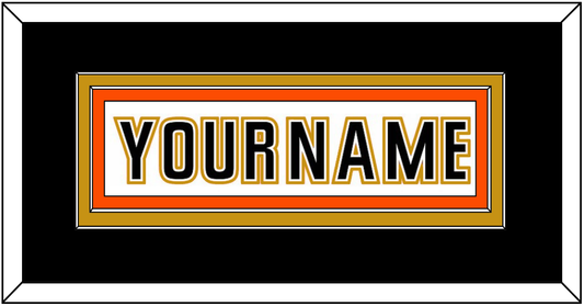 Anaheim Nameplate - Road White (2006-2014) - Signature Tier 2