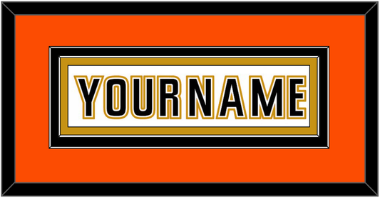 Anaheim Nameplate - Road White (2006-2014) - Signature Tier 3
