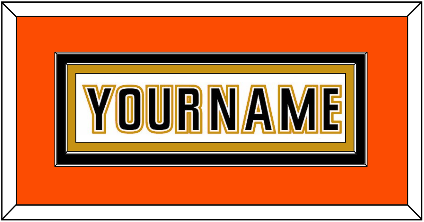 Anaheim Nameplate - Road White (2006-2014) - Signature Tier 3