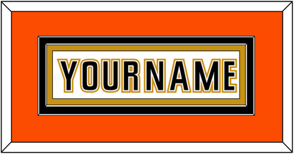 Anaheim Nameplate - Road White (2006-2014) - Signature Tier 3