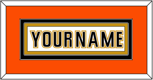 Anaheim Nameplate - Road White (2006-2014) - Signature Tier 3