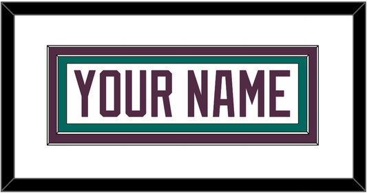 Anaheim Nameplate - Home White (1993-2006) - Signature Tier 1