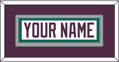 Anaheim Nameplate - Home White (1993-2006) - Signature Tier 2