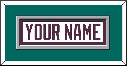 Anaheim Nameplate - Home White (1993-2006) - Signature Tier 3