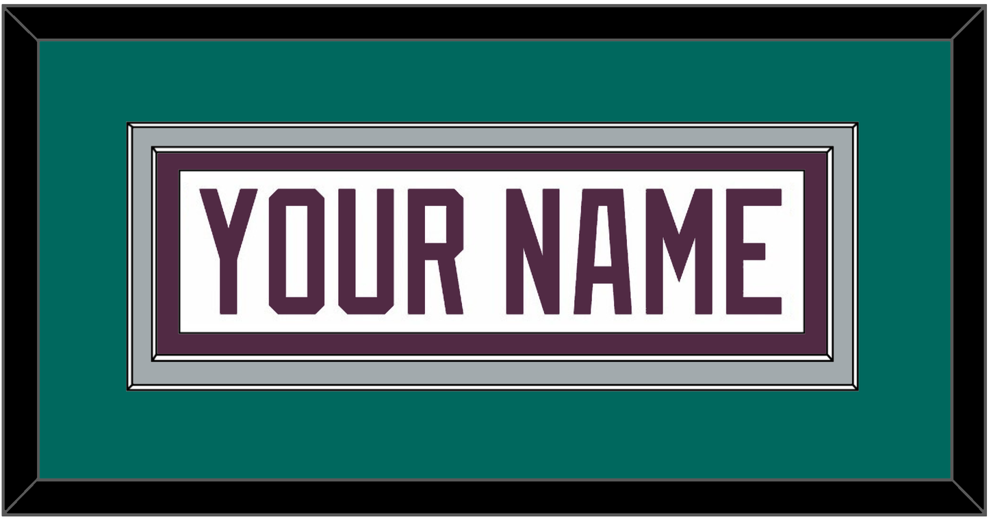 Anaheim Nameplate - Home White (1993-2006) - Signature Tier 3