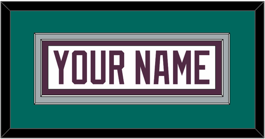 Anaheim Nameplate - Home White (1993-2006) - Signature Tier 3