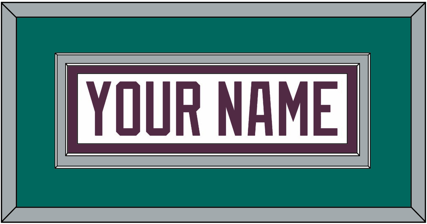 Anaheim Nameplate - Home White (1993-2006) - Signature Tier 3