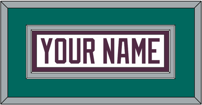 Anaheim Nameplate - Home White (1993-2006) - Signature Tier 3