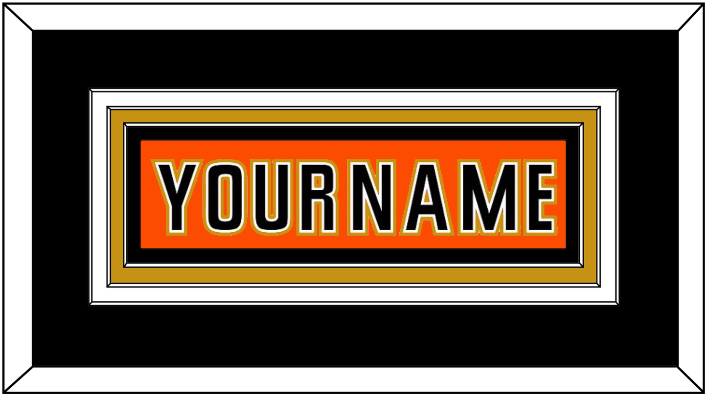 Anaheim Nameplate - 2014 Stadium Series Orange - Premier Tier 2