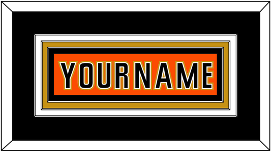 Anaheim Nameplate - 2014 Stadium Series Orange - Premier Tier 2