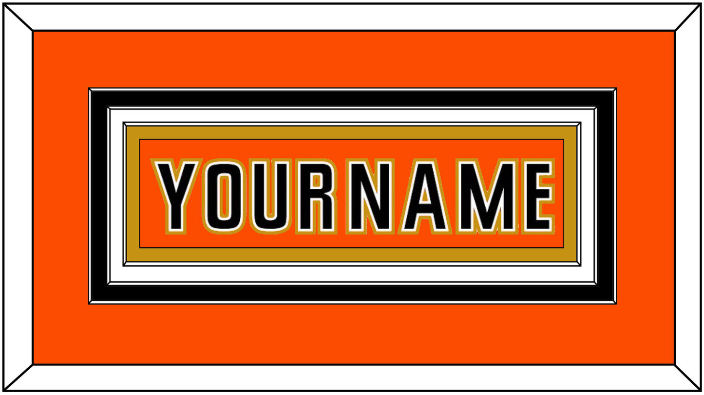 Anaheim Nameplate - 2014 Stadium Series Orange - Premier Tier 3