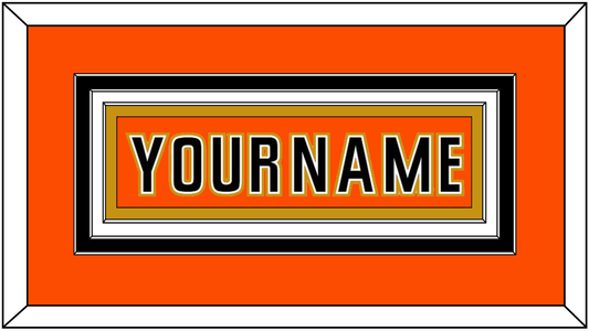 Anaheim Nameplate - 2014 Stadium Series Orange - Premier Tier 3