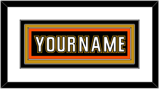 Anaheim Nameplate - Home Black (2006-2014) - Premier Tier 1