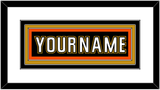 Anaheim Nameplate - Home Black (2006-2014) - Triple Mat 1