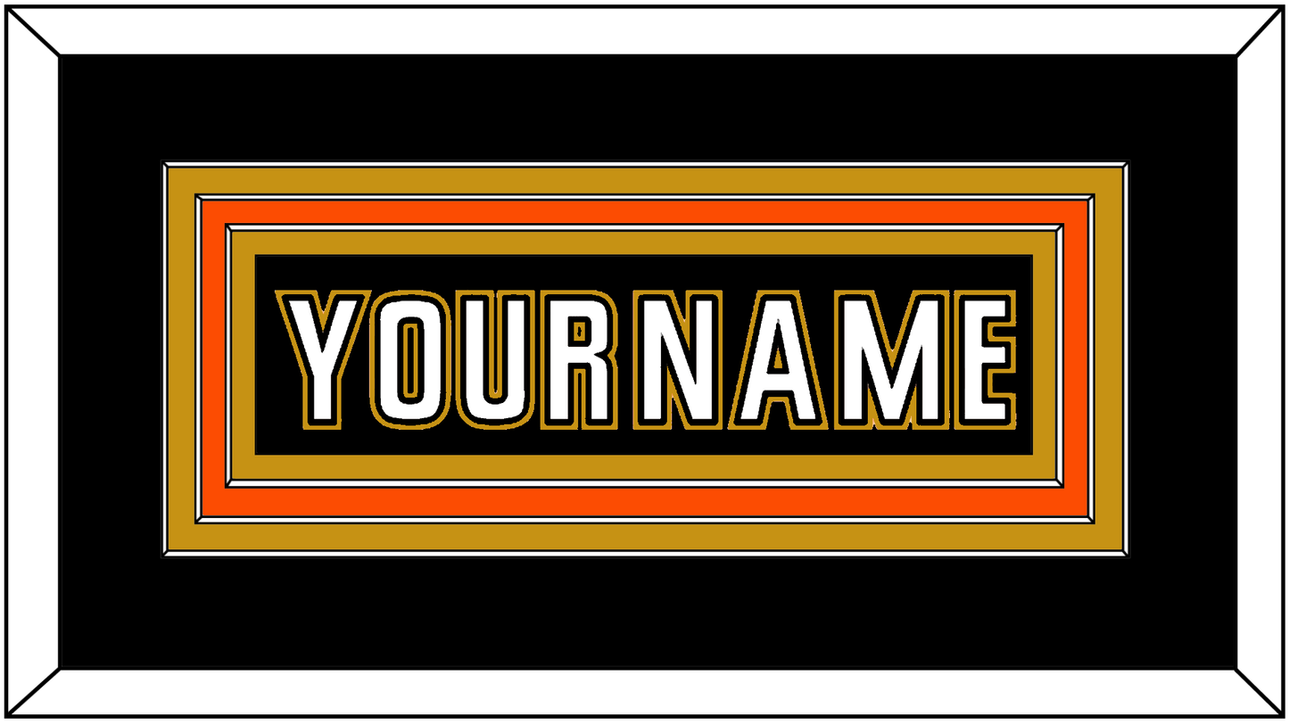 Anaheim Nameplate - Home Black (2006-2014) - Premier Tier 2